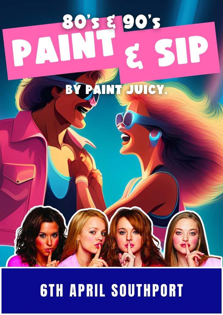 80s & 90s PAINT AND SIP SOUTHPORT GOLD COAST 6TH APRIL