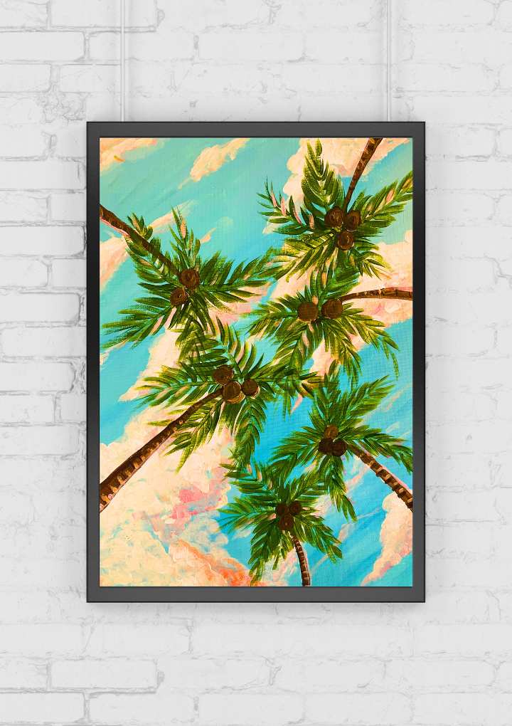 Tropical Artwork Paint Juicy